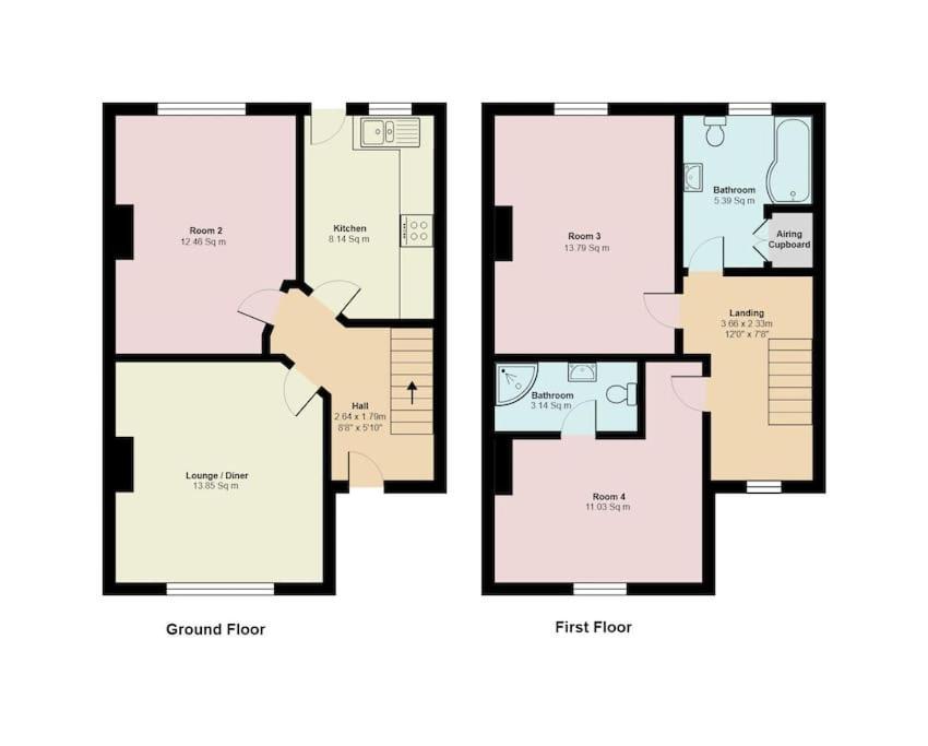 Frilsham House By Yourstays Stoke-on-Trent Eksteriør bilde